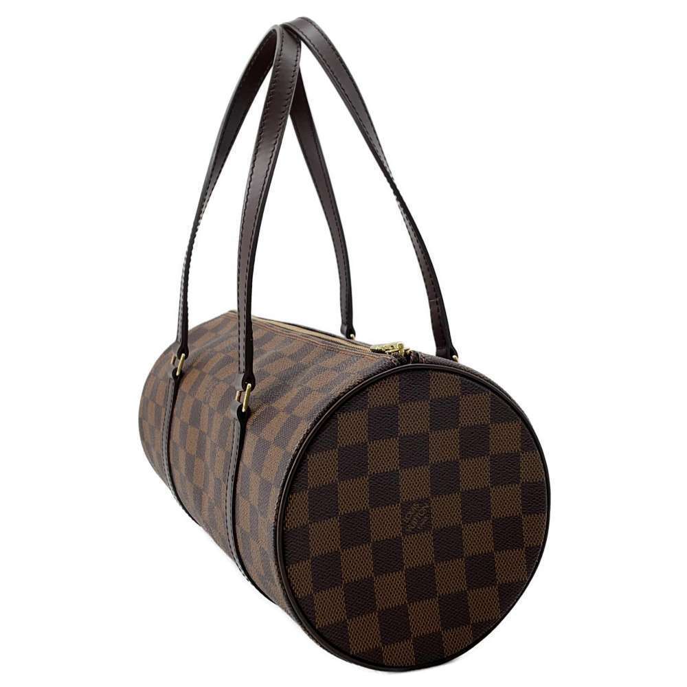 Louis Vuitton Brown Clutch Ebene Handbag Damier Papillon Bag